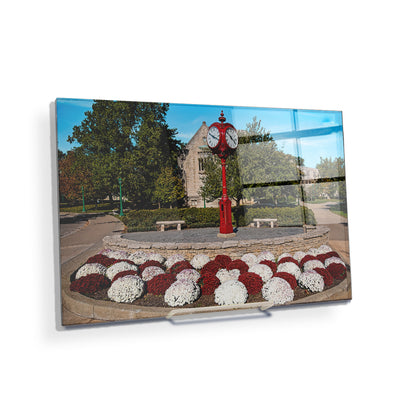 Indiana Hoosiers - IU Clock - College Wall Art #Acrylic Mini