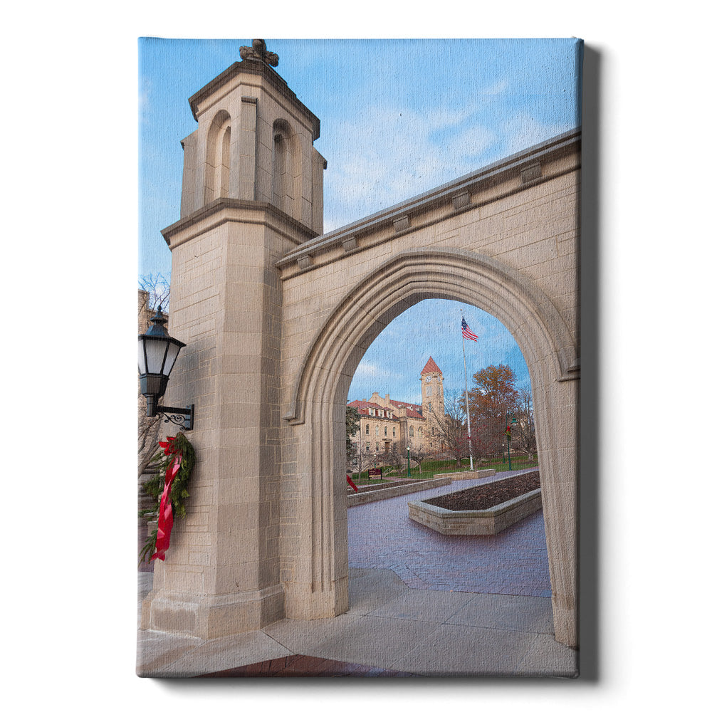 Indiana Hoosiers - Indiana Gate - College Wall Art #Canvas