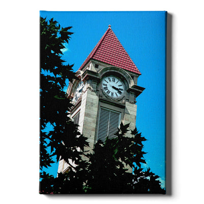 Indiana Hoosiers - IU Clock Tower - College Wall Art #Canvas