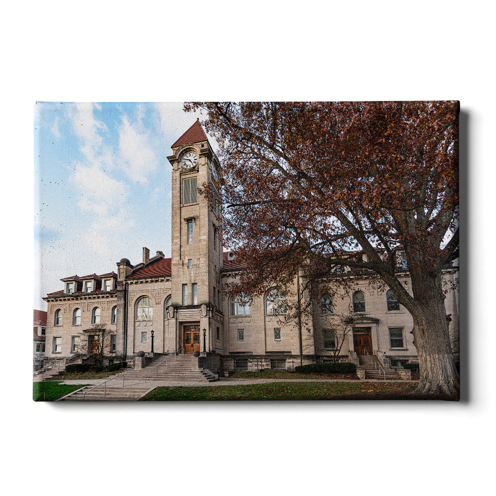 Indiana Hoosiers - Student Building - College Wall Art #Canvas