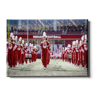Indiana Hoosiers - The Marching Hundred - College Wall Art #Canvas