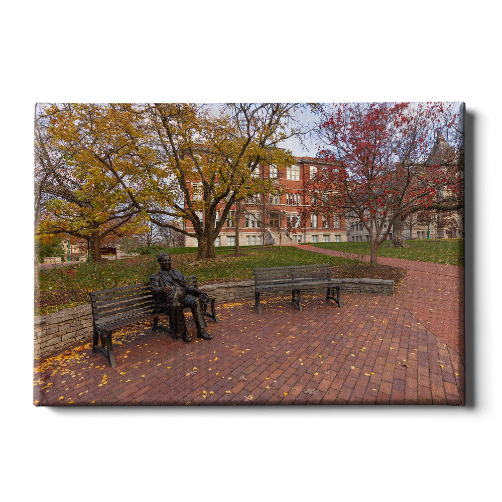 Indiana Hoosiers - Wells - College Wall Art #Canvas