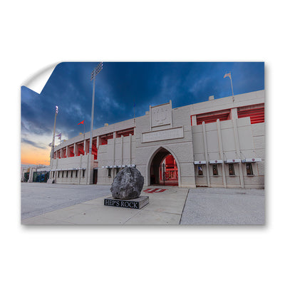 Indiana Hoosiers - Hep's Rock - College Wall Art #Decal