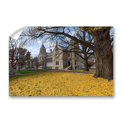 Indiana Hoosiers - Fall Setting - College Wall Art #Decal