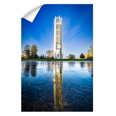 Indiana Hoosiers - First Ice Reflection - College Wall Art #Decal