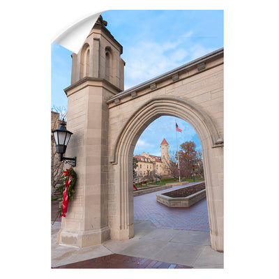 Indiana Hoosiers - Indiana Gate - College Wall Art #Decal
