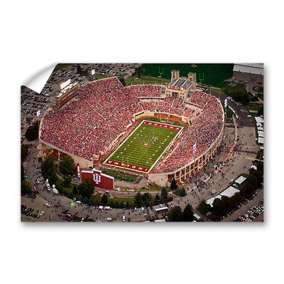 Indiana Hoosiers - Memorial Stadium Aerial - College Wall Art #Decal