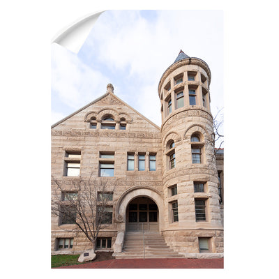 Indiana Hoosiers - Maxwell Hall - College Wall Art #Decal