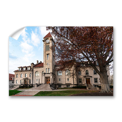 Indiana Hoosiers - Student Building - College Wall Art #Wall Decal