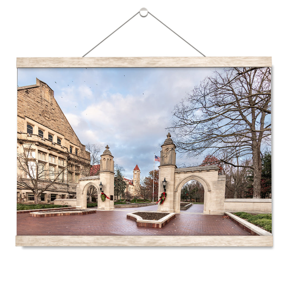 Indiana Hoosiers - Entrance Indiana University - College Wall Art #Canvas
