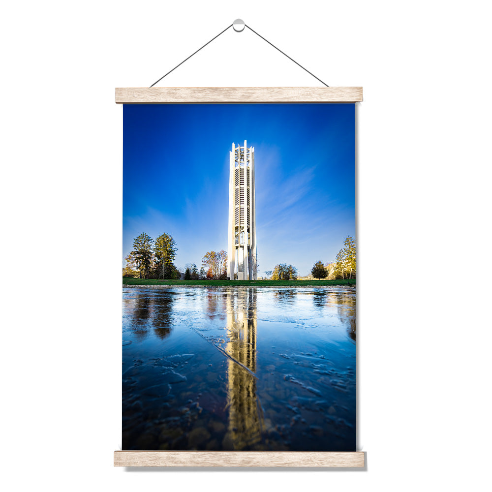 Indiana Hoosiers - First Ice Reflection - College Wall Art #Canvas