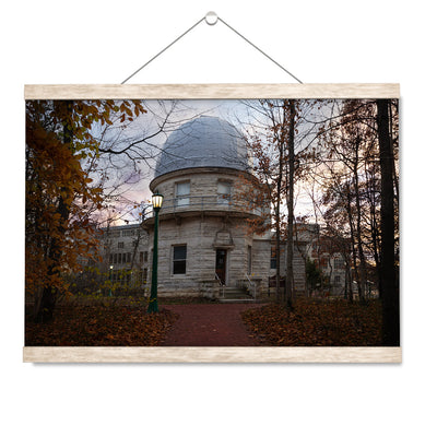 Indiana Hoosiers - Kirkwood Observatory at Dusk - College Wall Art #Hanging Canvas
