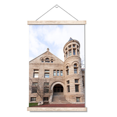 Indiana Hoosiers - Maxwell Hall - College Wall Art #Hanging Canvas