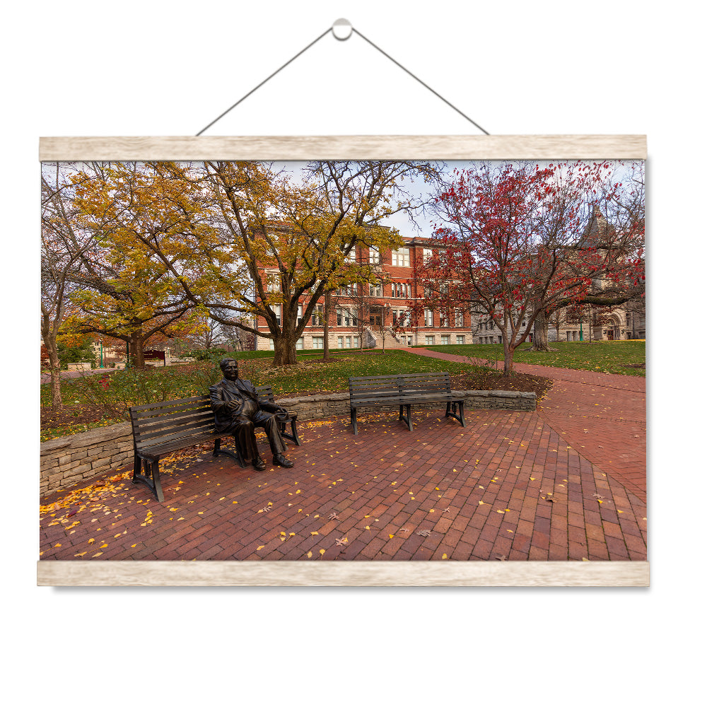 Indiana Hoosiers - Wells - College Wall Art #Canvas