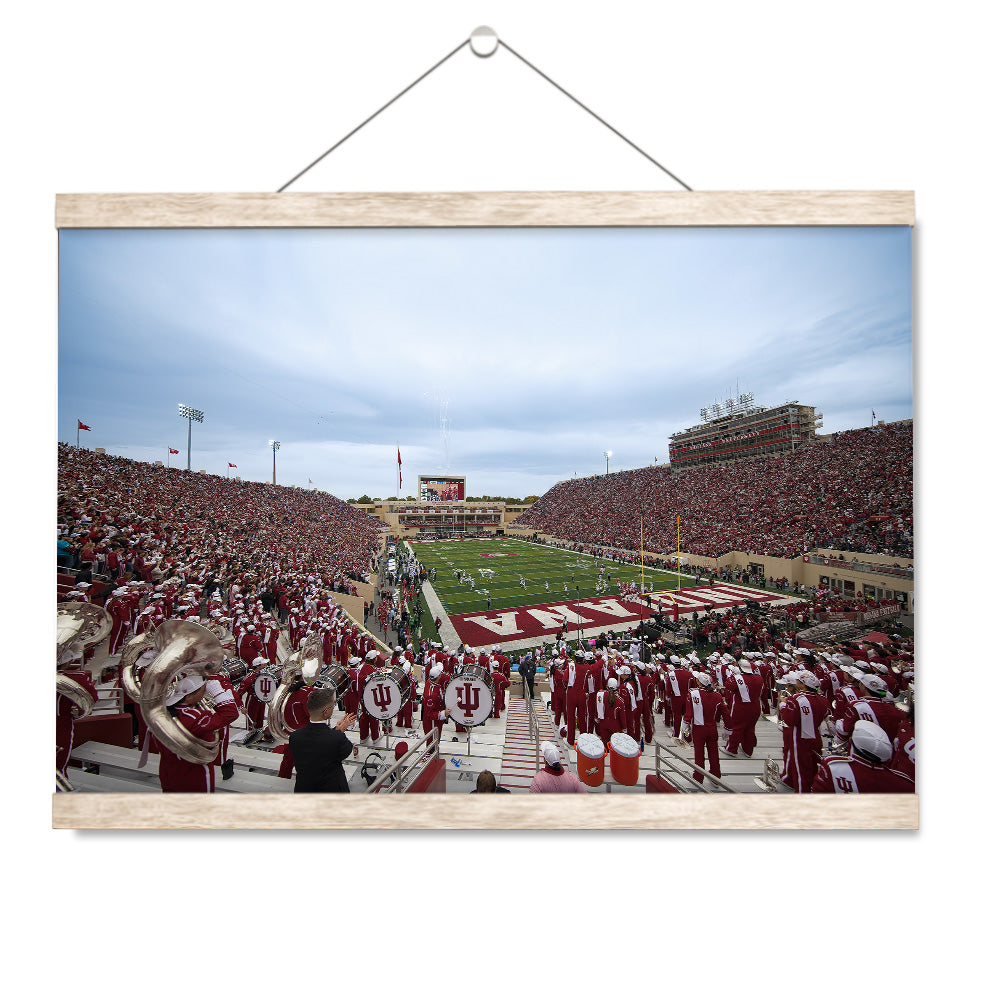 Indiana Hoosiers - Touchdown IU - College Wall Art #Canvas