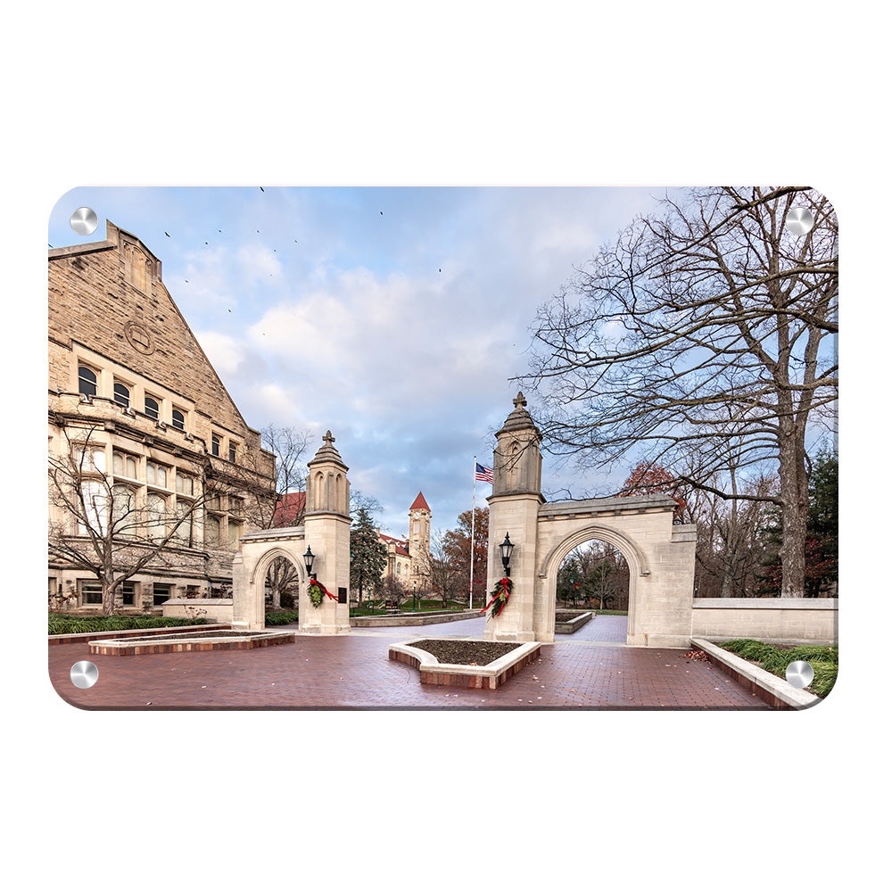 Indiana Hoosiers - Entrance Indiana University - College Wall Art #Canvas