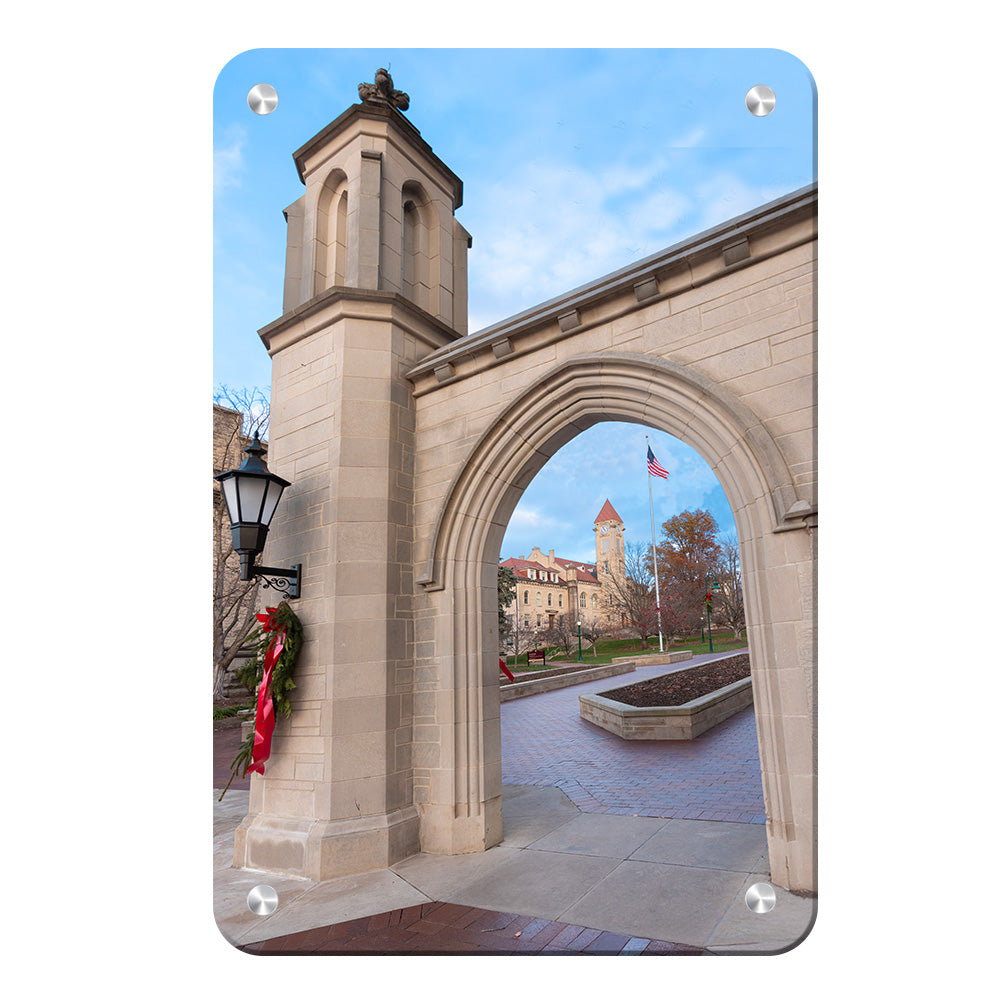 Indiana Hoosiers - Indiana Gate - College Wall Art #Canvas