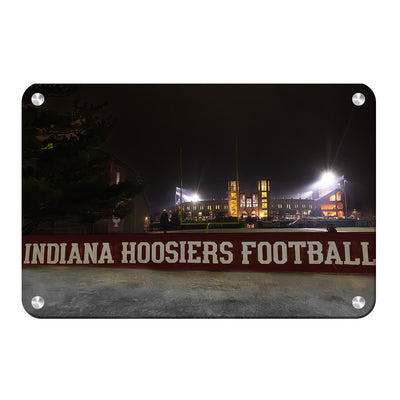 Indiana Hoosiers - Indiana Hoosiers Football - College Wall Art #Metal