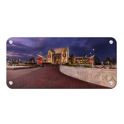 Indiana Hoosiers - Indiana's Memorial Stadium - College Wall Art #Metal