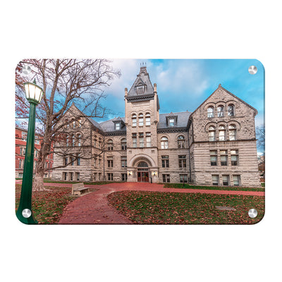 Indiana Hoosiers - Kirwood Hall - College Wall Art #Metal