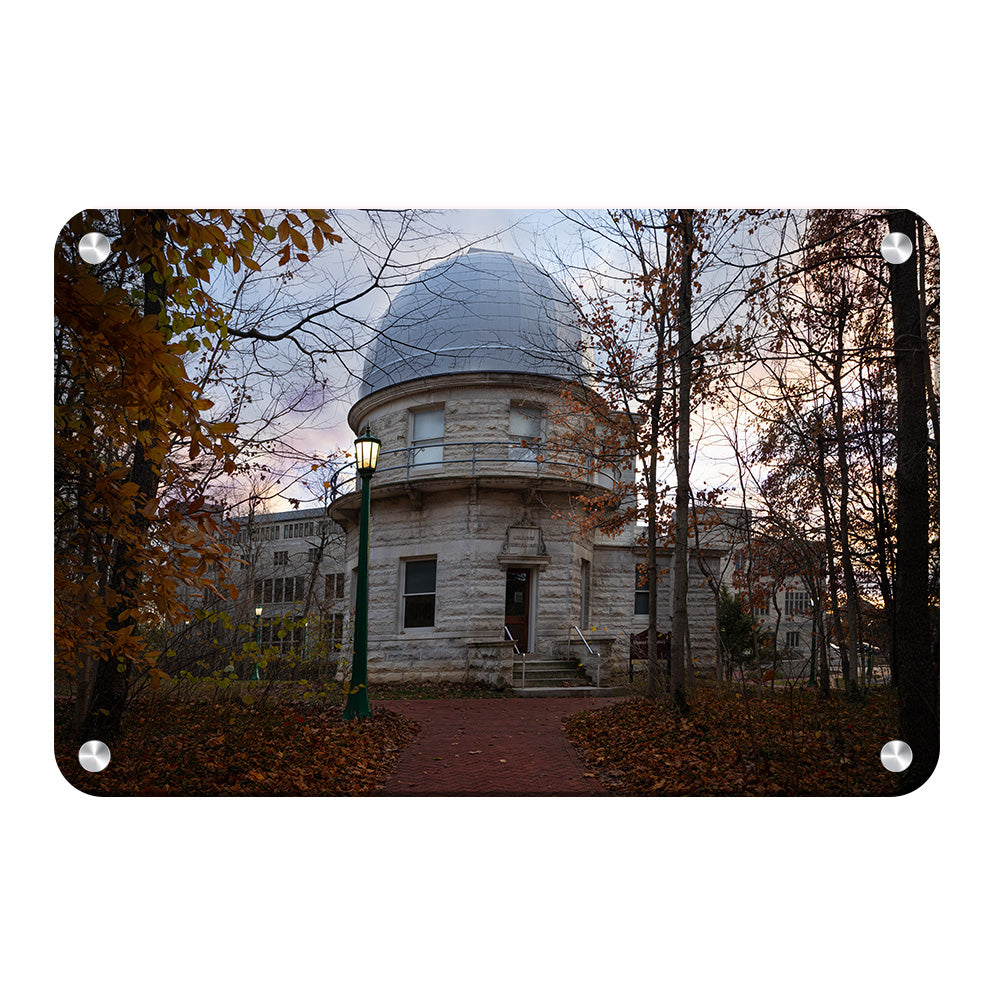 Indiana Hoosiers - Kirkwood Observatory at Dusk - College Wall Art #Canvas 