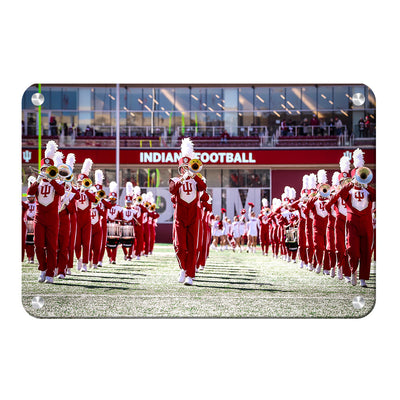 Indiana Hoosiers - The Marching Hundred - College Wall Art #Metal