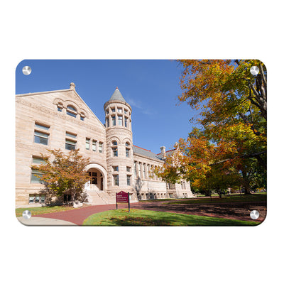 Indiana Hoosiers - Autumn Maxwell Hall - College Wall Art #Metal