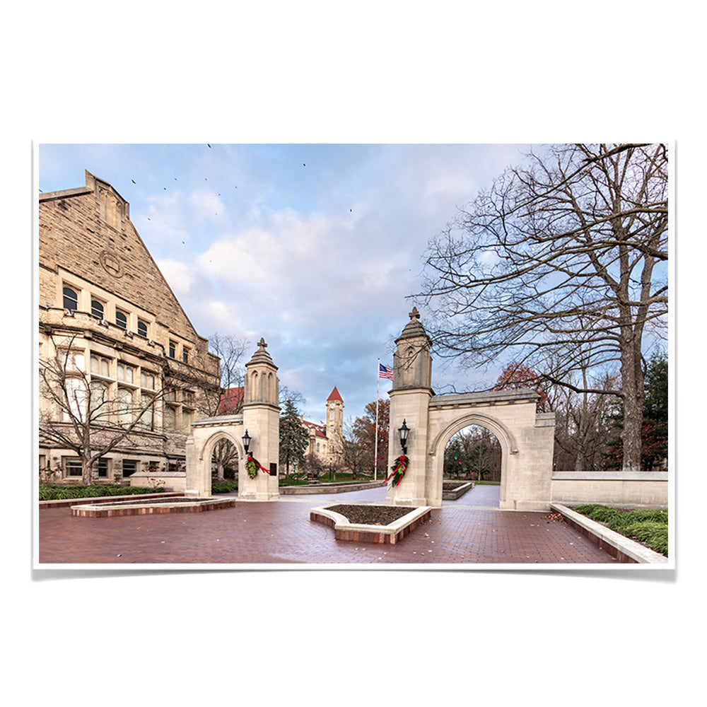 Indiana Hoosiers - Entrance Indiana University - College Wall Art #Canvas