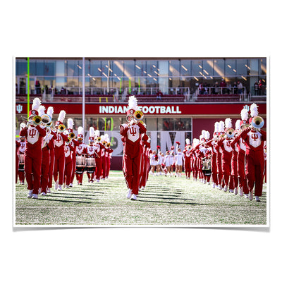 Indiana Hoosiers - The Marching Hundred - College Wall Art #Photo Poster