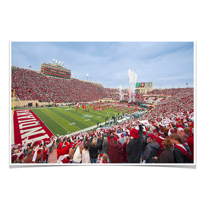 Indiana Hoosiers - Enter Indiana Hoosiers - College Wall Art #Photo Poster