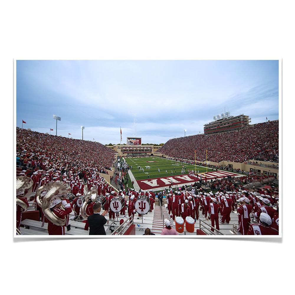 Indiana Hoosiers - Touchdown IU - College Wall Art #Canvas
