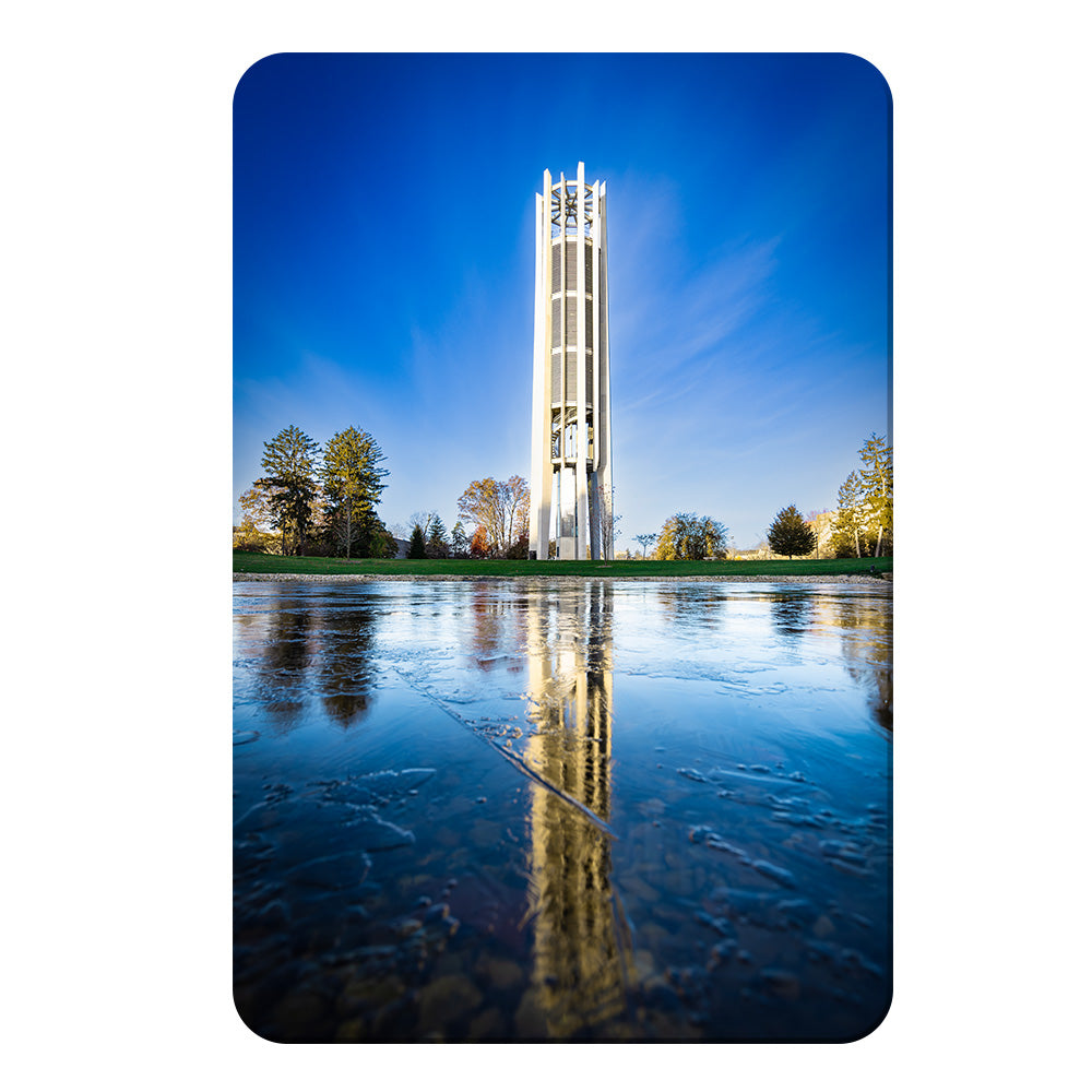 Indiana Hoosiers - First Ice Reflection - College Wall Art #Canvas