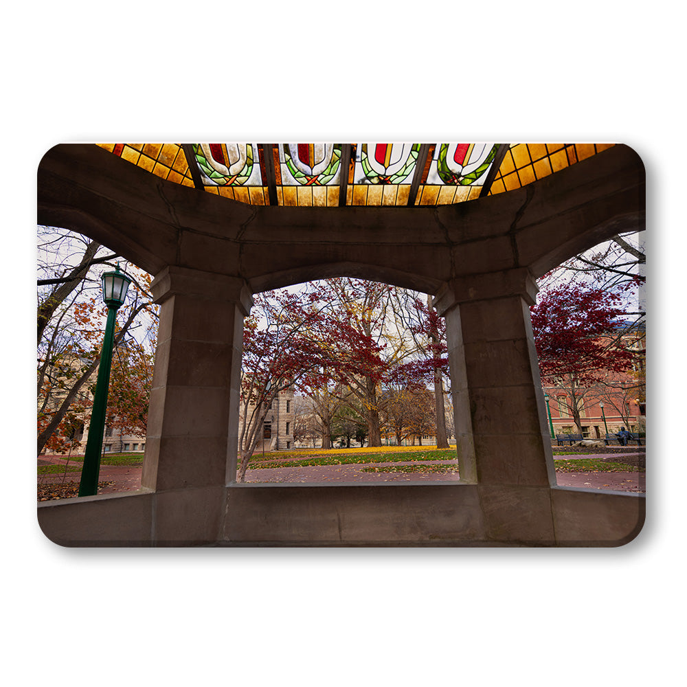 Indiana Hoosiers - Indiana Autumn Framed - College Wall Art #Canvas