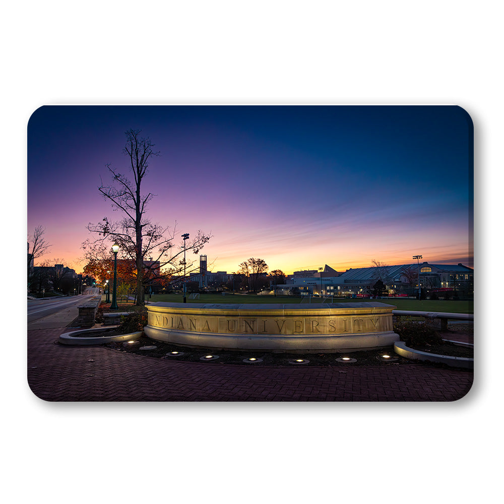 Indiana Hoosiers - Indiana University Sunrise - College Wall Art #Canvas
