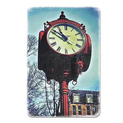 Indiana Hoosiers - IU Clock Art - College Wall Art #PVC