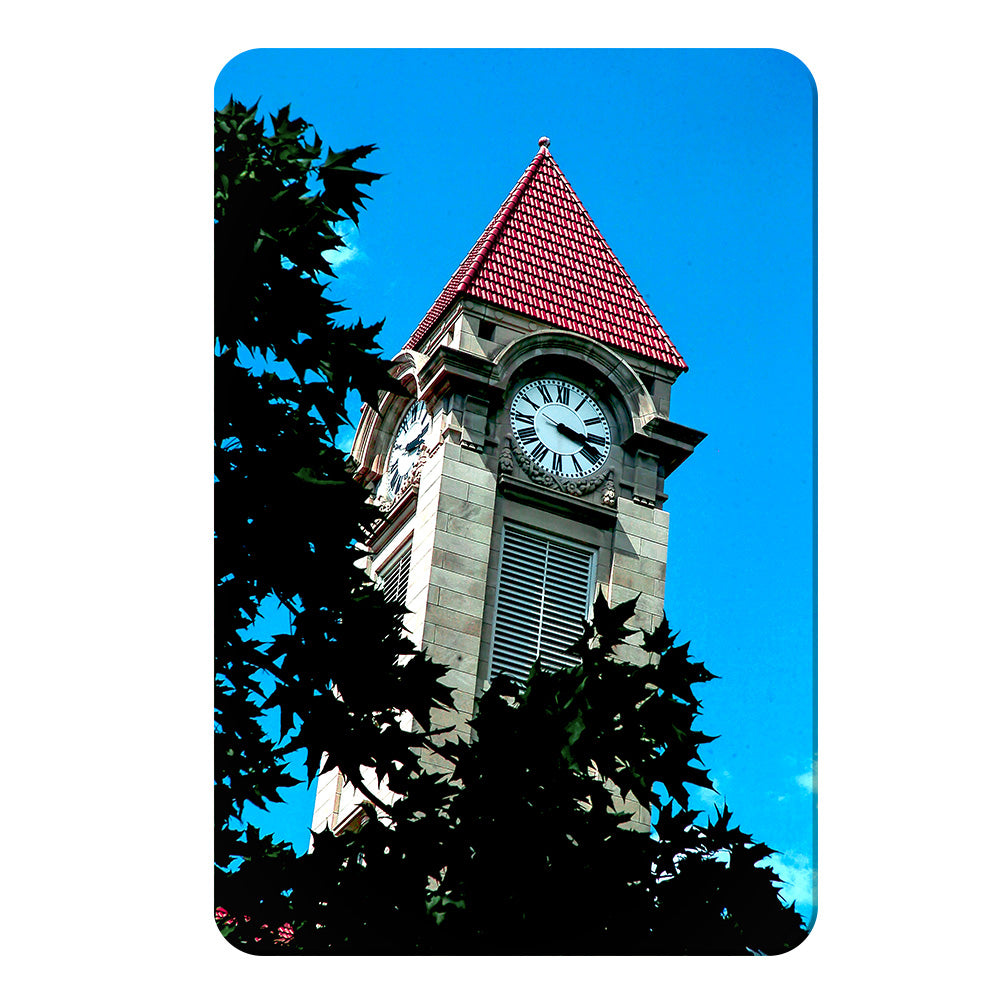 Indiana Hoosiers - IU Clock Tower - College Wall Art #Canvas