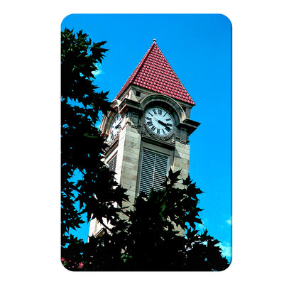Indiana Hoosiers - IU Clock Tower - College Wall Art #PVC