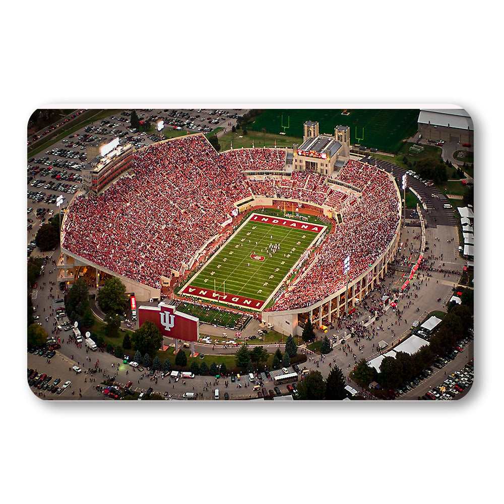 Indiana Hoosiers - Memorial Stadium Aerial - College Wall Art #Canvas