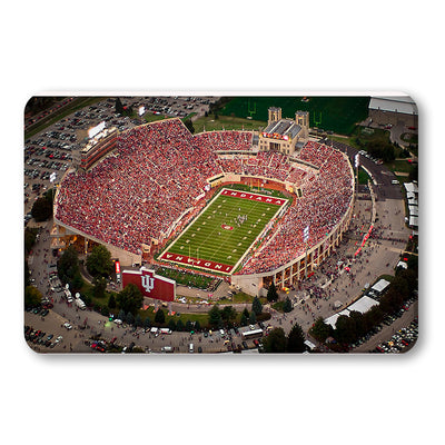 Indiana Hoosiers - Memorial Stadium Aerial - College Wall Art #PVC