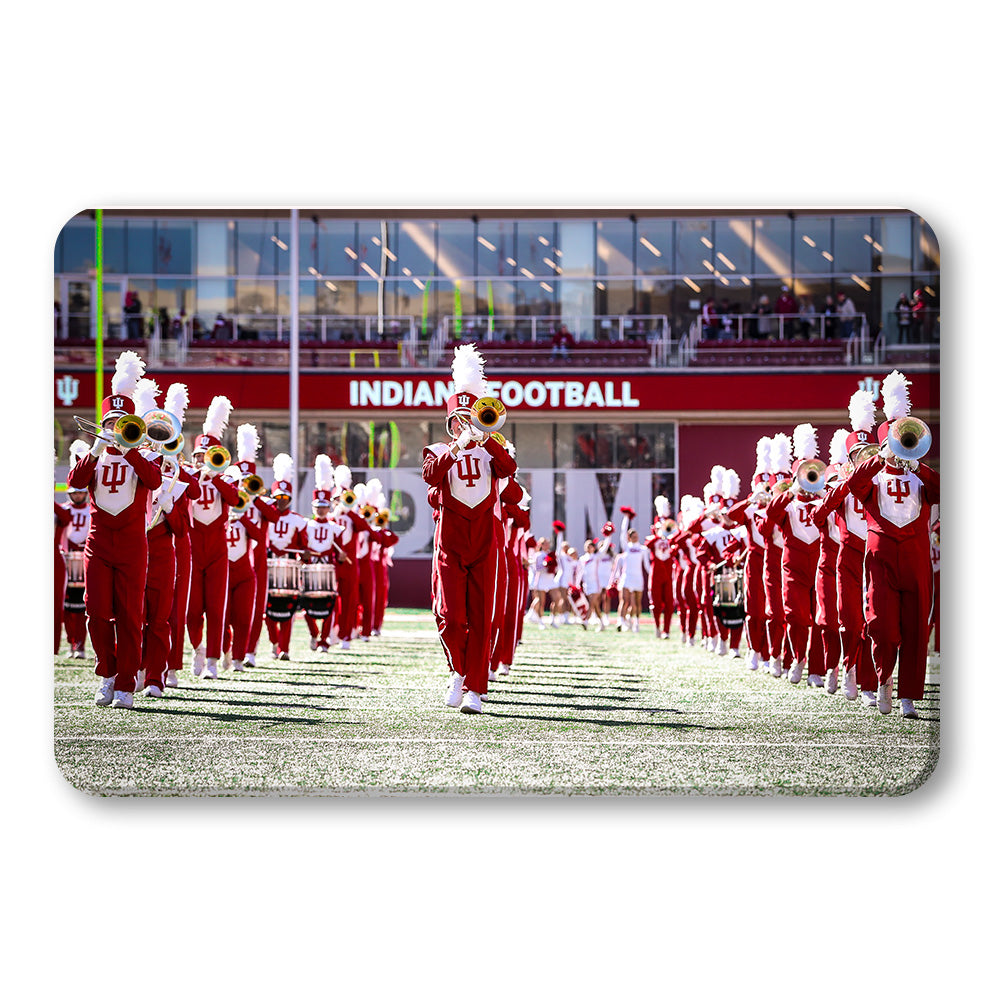 Indiana Hoosiers - The Marching Hundred - College Wall Art #Canvas