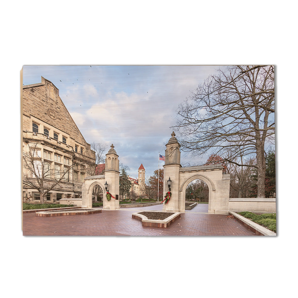 Indiana Hoosiers - Entrance Indiana University - College Wall Art #Canvas