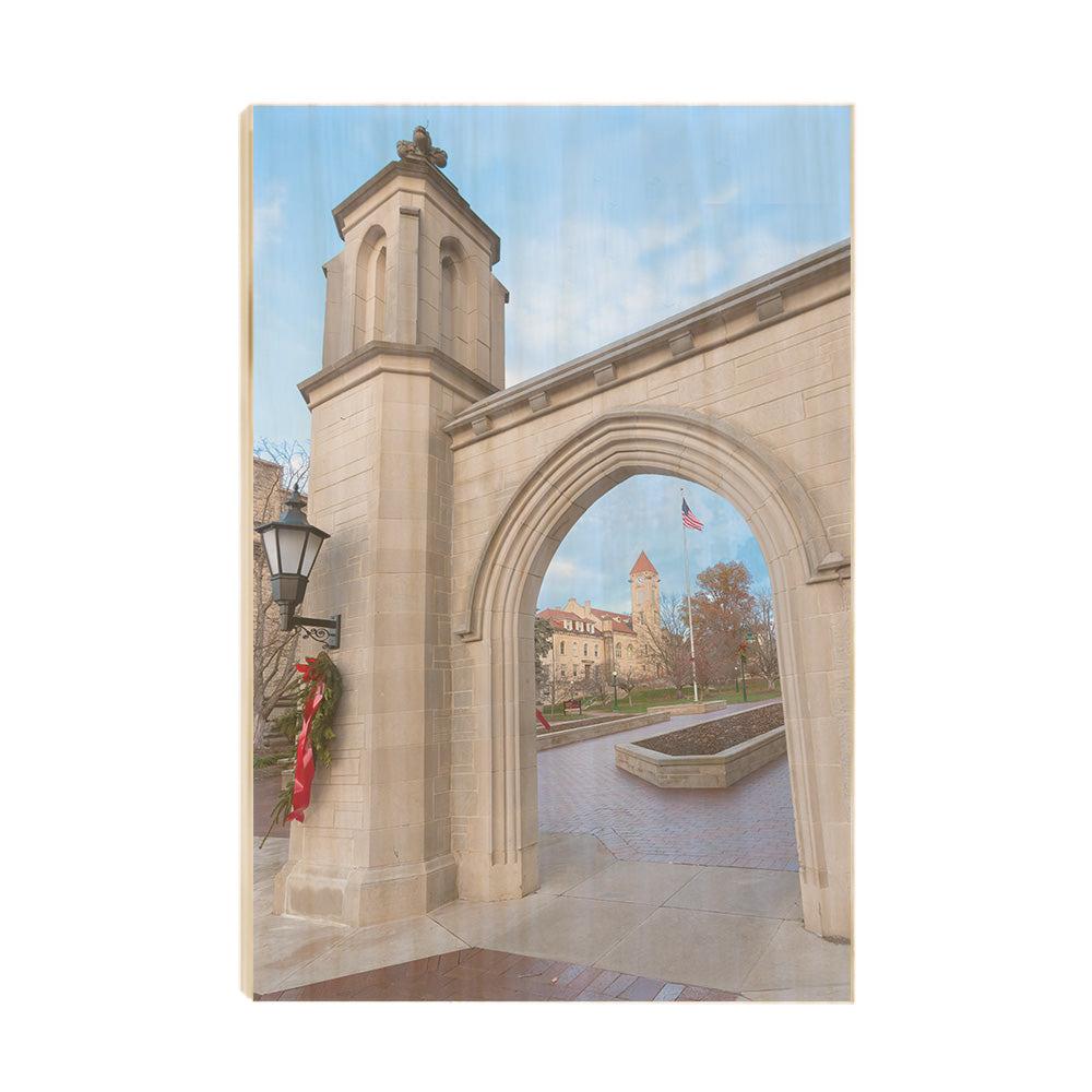 Indiana Hoosiers - Indiana Gate - College Wall Art #Canvas