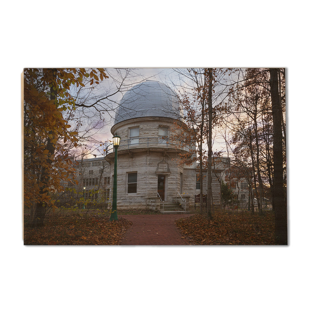Indiana Hoosiers - Kirkwood Observatory at Dusk - College Wall Art #Canvas 