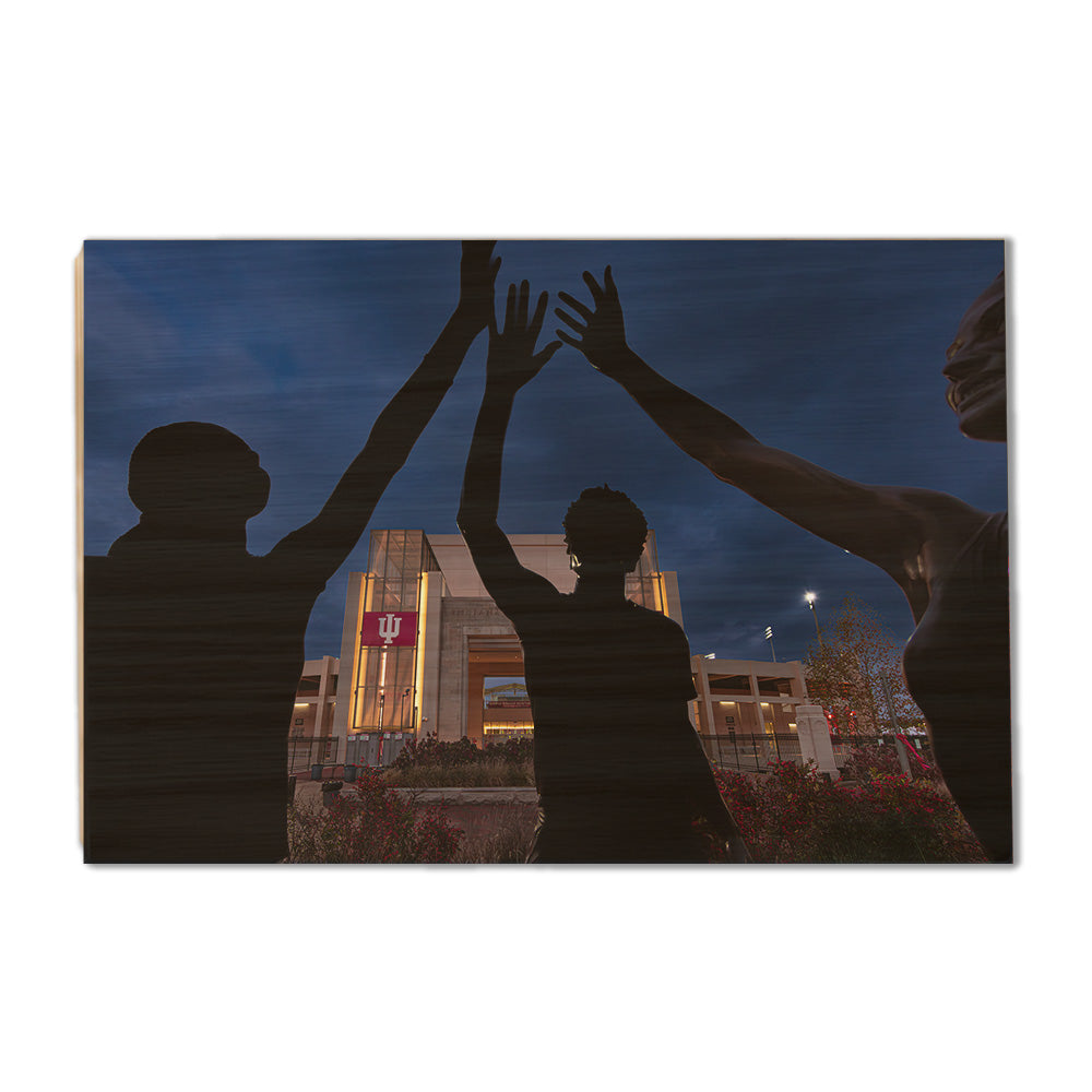 Indiana Hoosiers - Spirit of Indiana - College Wall Art #Canvas