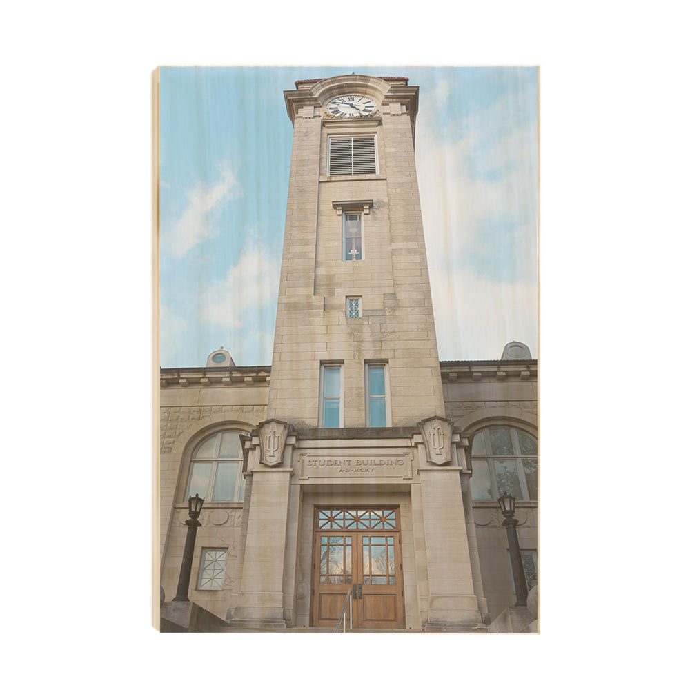 Indiana Hoosiers - The Clock Tower - College Wall Art #Canvas