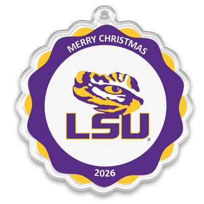 LSU Tigers - LSU Christmas 2026 Ornament