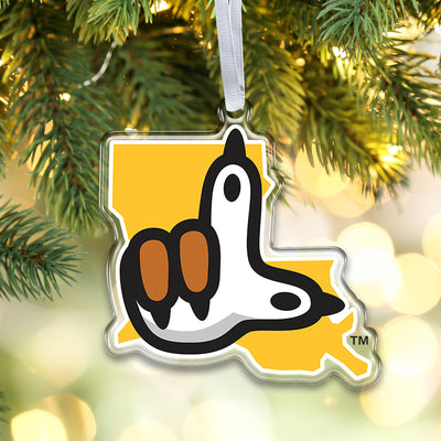 LSU Tigers - Number One LSU Ornament & Bag Tag