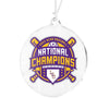 LSU Tigers - LSU 2023 NCAA  Baseball National Champions Ornament & Bag Tag