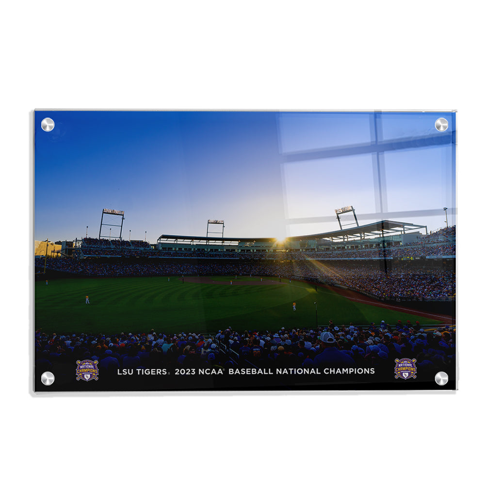 LSU Tigers - LSU Tigers 2023 NCAA Baseball National Champions - College Wall Art #Canvas