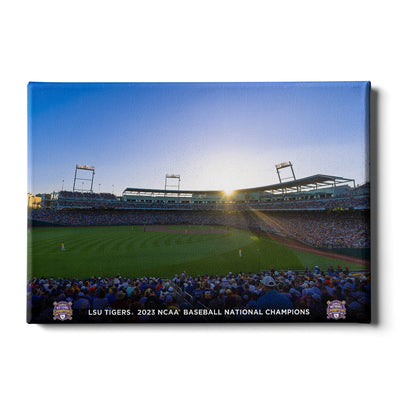 LSU Tigers - LSU Tigers 2023 NCAA Baseball National Champions - College Wall Art #Canvas